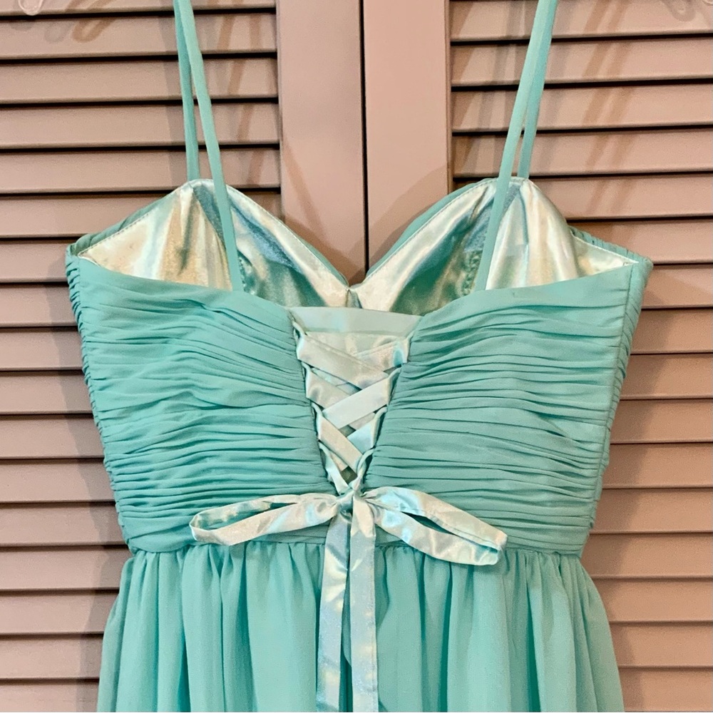 NWT Elegant Aqua Formal Dress by MY Fashion - Picture 6 of 10